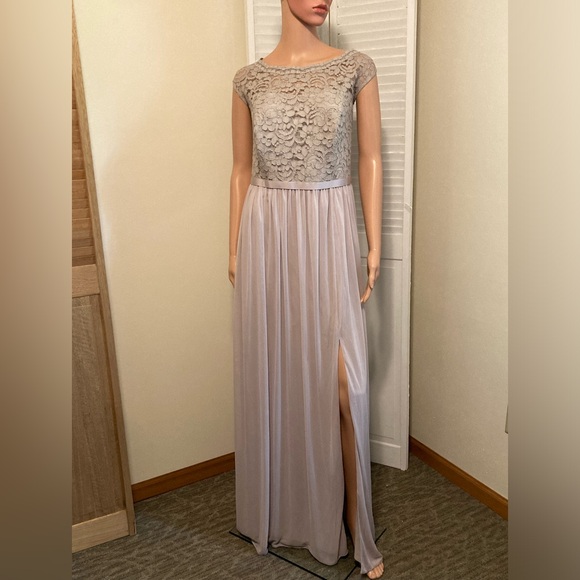 NWT size 16 Lace dress with long mesh skirt Bridesmaid Mother of the Bride Groom - Picture 6 of 13